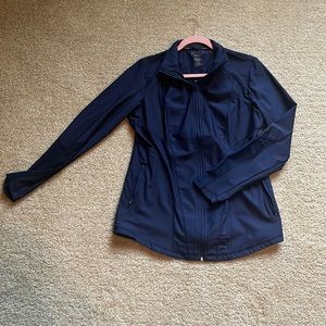 Navy Cherokee form scrub jacket
